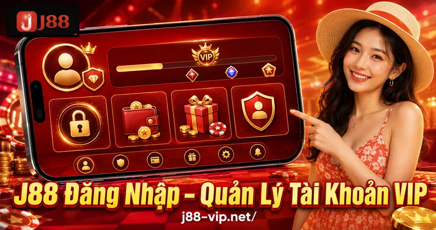 J88 đăng nhập quản lý tài khoản VIP