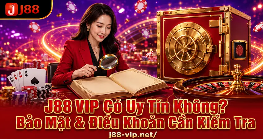 J88 VIP có uy tín không bảo mật và điều khoản cần kiểm tra